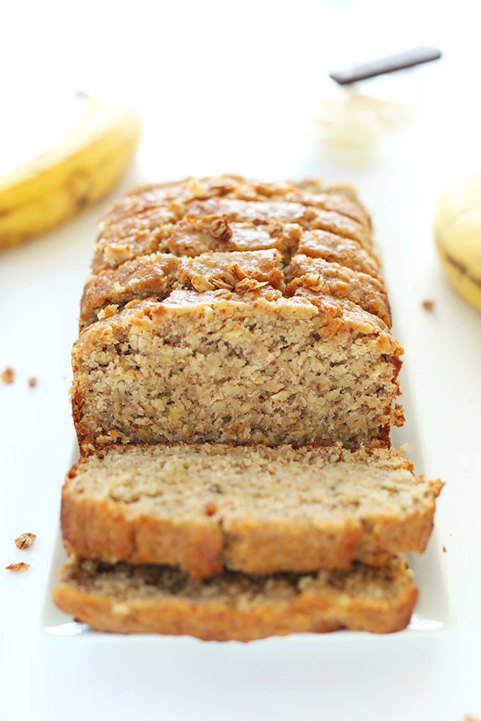 Coconut‑kissed gluten‑free banana bread with a golden crust and moist crumb