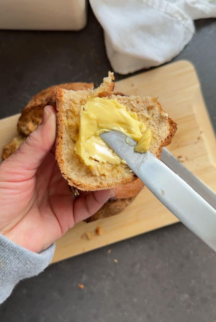 Simple 5‑ingredient soda bread loaf with a crisp golden crust and soft interior